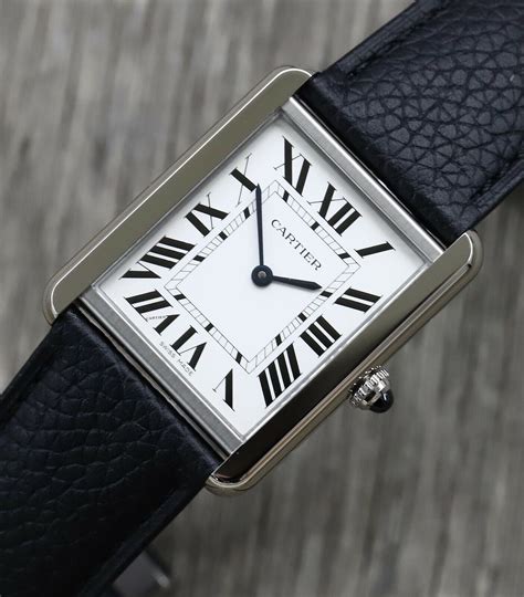 cartier tank womens solo|cartier tank solo large model.